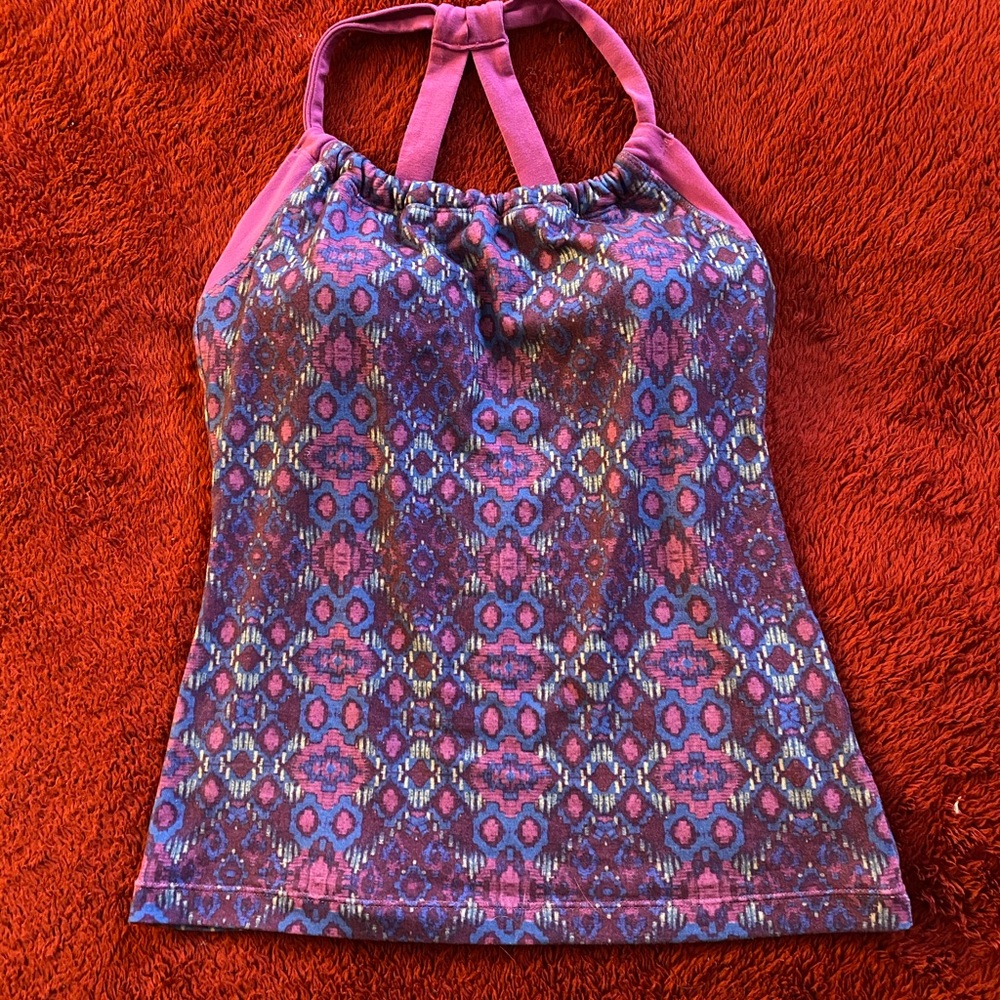Yoga workout racer back top